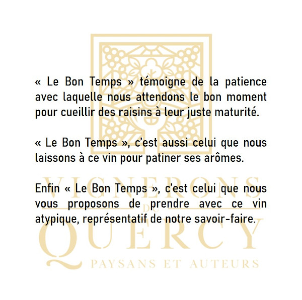 LE BON TEMPS – Image 2
